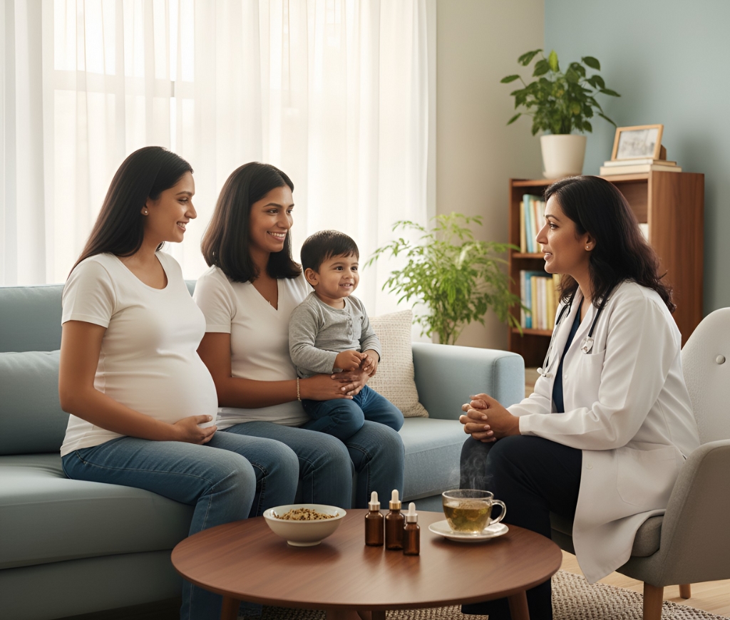 Is homeopathy safe during pregnancy with doctor consultation for mother and child